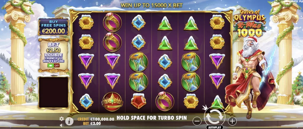 Gates of Olympus Xmas 1000